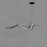 BAMDECOR A36 Modern LED Linear Chandeliers Pendant Lights with Dimmable LED and Adjustable Hanging V255-A36-L140