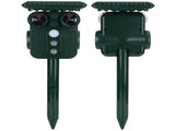 Ultrasonic Animal Repellent Solar Powered Mouse Snake Repeller for Outdoor Farm 3.7V/250MA V1294-YM0718-3111200299611