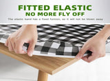 Picnic Table Cover with Bench Covers Fitted Table Clothes for 6 Foot Rectangle Tables V1192-AZ-W-11276