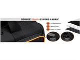 Heavy-Duty 17-Inch Tool Bag with 46 Pockets, Waterproof Base & Shoulder Strap V888-ELOSUNG37057