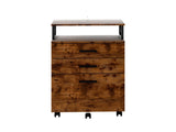 Levede Mobile File Cabinet 3 Drawers Home Office Desk HO0606-BR