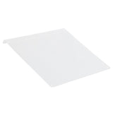Acrylic Cutting Board Non Slip Clear Cutting Board with Counter Lip for Kitchen Counter 45x35x3CM V1294-YM0710-3118230295311