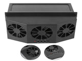 Portable Solar Powered Car Ventilator Automobile Air Vent Ventilation Cooling Fan V1294-YM0901-3113200083311