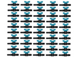 50PCS 20x1/2in Male Thread Irrigation Switch Valve Gate Valves for Garden Drip Irrigation V1294-YM0901-3111210175411
