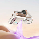 LF-LP018 White Cordless Mite Vacuum Cleaner with LED Display - Powerful 120W Cleaning V888-ELOSUNG18316