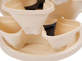 Stackable Flower Pot Multi Layer Waterproofing Space Saving Stable Vertical Garden Planter for Home V1294-YM0901-3111250073711