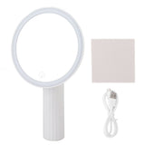LED Makeup Mirror Portable Handheld Fill in Light Makeup Mirror Large Area Mirror Cosmetic Tool V1294-YM0901-3116230006511