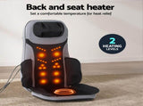 Livemor Full Back Massage Seat Cushion Heating With 360&deg Foot Massagers MASSAGE-288-BARON-BK