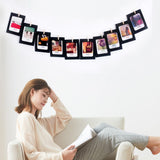 Simple Black Paper Picture Frame Easy to Use for Home Stylish Decor V1366-AZ2-W-13625
