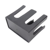 Cup and Lid Holder Plastic Straight 2 Compartments Black Paper Holder Organizer for Disposable V1294-YM0717-3118220187211