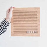 Natural Wood Letter Board V728-PB1005005557409239-W