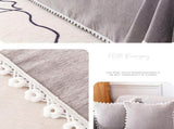 Sofa Cover Chenille Nylon Multipurpose Machine Washable Couch Slipcover for All Seasons gray V1294-YM0717-3117220191313