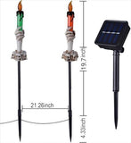 Halloween Pathway 5 Pack Candle Skull Hand Candle Holder, Waterproof Solar Halloween Led V1107-129-88248