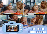 Kids Digital Dual Lens Camera, 4x Zoom and HD Video Recording V196-KDC-0025