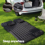 Weisshorn Car Mattress 175x130 Inflatable SUV Back Seat Camping Bed Black CB-MT-175X130-BK