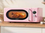 Devanti 20L Microwave Oven 700W Pink MIO-EF20L-PK