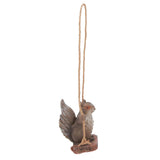 Hanging Squirrel Statues Garden Decor Cute Swing Squirrel Sculpture Outdoor Patio Ornament Animal V1294-YM0703-3111230084312