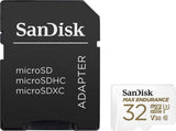 Sandisk Max Endurance Microsdhc Card SQQVR 32G UHS-I C10 U3 V30 100MB/S R 40MB/S W SD V28-FFCSAN32GQQVR