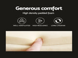Artiss and BedStory Double Bed Frame and Mattress Set Memory Foam Cooling Gel Medium Soft Tufted BFRAME-SET-PIER-XFMA-D