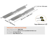 Wheel Alignment Tool, 2-Pack Alignment Plates, Stainless Steel Wheel Alignment Tool Plate, V952-CLDWJJBXG0WZJ67CWV0