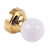 3X 112 Dolls House Miniature Globe White Ceiling LED Light Lighting Lamp with Battery V1369-AZ3-W-11837