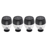 4pcs Solar Wall Light Water Resistant Automatic Light Sensor Solar Up Down Wall Light for Outdoor V1294-YM0901-3119240139711