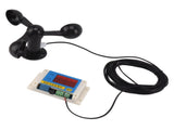 3 Fan Blades Tower Crane Anemometer 3 Blades USB 5V High Accuracy 212 Lever Wind Speed Alarm Device V1294-YM0706-3111230243711