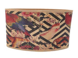 Printed Lamp Shade E27 E14 Vintage Elliptical Shape Bambusoideae Bedside Lamp Shade Replacement V1294-YM0901-3119250030211