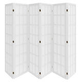 Levede 6 Panel Room Divider 170cm Freestanding Screen RD3003-6-WH