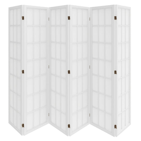 Levede 6 Panel Room Divider 170cm Freestanding Screen RD3003-6-WH