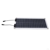 30W Solar Battery Charger Maintainer DC18V Portable Solar Panel Charging Kit with OBD Charger Red V1294-YM0901-3111240025211