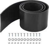 Replacement Polaris Snow Plow Skid Shoes and Universal Rubber Flap V1258-DP02-C-925