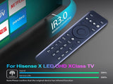 New MG3-R34010 Replacement Remote Control Compatible Hisense TV 43A6GX 50A6G R34010BA00-00001 V1188-ZC-DLL-1648