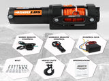 Electric Winch 4500lb Winch Synthetic Rope Wireless Towing Trailer ATV UTV V211-AUEB-MNEW002