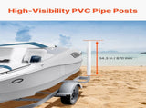 Boat Trailer Guide, 1016mm Adjustable Design Trailer Guide Poles, 2PCS High-Hardness Steel Trailer V952-CTCDGDLX40YC6JV7GV0