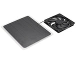 10W Solar Panel Fan Kit Lightweight Solar Charger Panel Fan for Greenhouse Pet House Tree House V1294-YM0715-3114220049011