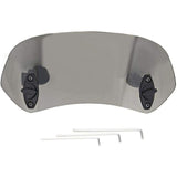 Motorcycle Windshield Adjustable Clip On Windscreen Wind Deflector Windshield Accessories For V1188-MS-227-1353