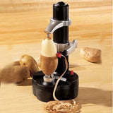 Multifunctional Automatic Electric Potato Peeler Automatic Rotating Fruits Vegetables Cutter Kitchen V1192-AZ-W-10159