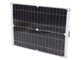 Solar Panel Kit 20W 12V Monocrystalline IP65 Waterproof DIY Solar Panel with 10A Solar Charge V1294-YM0716-3114220057311