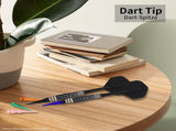 2BA Thread Soft Tip Dart Points 500 Pack, 10 Colors, Plastic Tips Replacement,Darts Accessories V1259-DP01-A-5701
