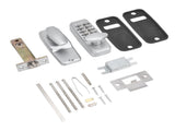 Mechanical Password Lock Waterproof Fireproof Zinc Alloy Intelligent Keyless Coded Lock Set for Home V1294-YM0523-3114210139711