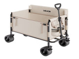 Collapsible Folding, 550lb Load & 220L, 2 in 1 Foldable Cart Converts to Bench, Utility V952-ZDHYBXSSTCHSZ4NS1V0