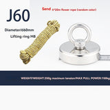 neodymium fishing magnet, N52 magnet, magnet fishing kit, deep sea magnet, river magnet fishing, V1106-133-24403-SLR-J136-20R