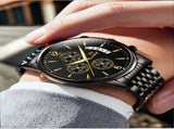 Men'S Watch Business Watch Sports Watch Multifunctional Watch Quartz Watch - Black - Size Man V1347-DSZ-001-001-BLK-MAN