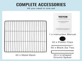 5 Pack Plant Protector from Animals, 390 mm x 390 mm Chicken Wire Plant Protector, Plant Cages for V952-QBWZCL14YCHSHLKV6V0