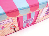 CARLA HOME Kids Ice Cream Bakery Play Tent Pink Pop Up Playhouse - Outdoor Play Equipment Play Tents V178-36489