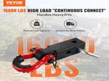 Shackle Hitch Receiver 50 mm, 29.9 Tons Breaking Strength, D Ring Shackle with Trailer Hitch Lock V952-ZJLHJ2IN550085NCOV0