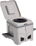Portable Travel Toilet with Integrated Dual Storage Wings & Odor-Proof Lid Ergonomic Reusable V888-ELOSUNG52094