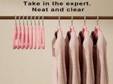 10 Pack Cute Heart Hangers with 360&deg Swivel Hook, Heavy Duty Velvet Clothes Hangers for Jackets, V1369-AZ3-W-20334