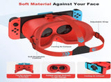 Compatible with Nintendo Switch VR headsets and OLED models, VR virtual reality glasses with V1188-MS-313-0560